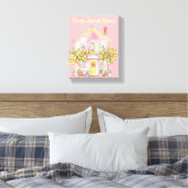 Cozy Cottagecore Lemon House Print (Insitu (Slaapkamer))