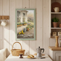 Cozy Cottages 2027 – Een waterkalender in aquarel