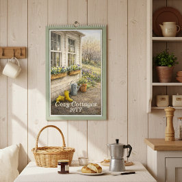 Cozy Cottages 2027 – Een waterkalender in aquarel Kalender