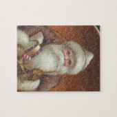Cozy Country  Santa Claus rustige brown Legpuzzel (Horizontaal)