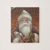 Cozy Country  Santa Claus rustige brown Legpuzzel (Verticaal)