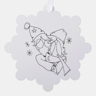 Cozy Couple Ornament Kaart