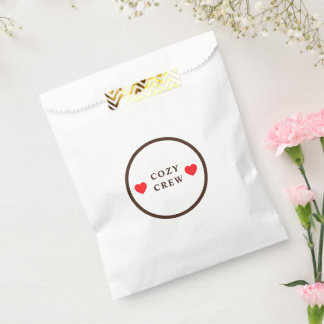 Cozy Crew Twee Hartjes Minimalistisch Aangepast Bedankzakje
