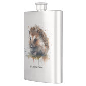 Cozy Critter: Egel in de Waterverf Flacon (Links)