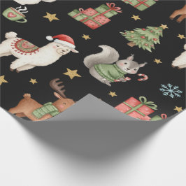 Cozy Critters Christmas Wrapping Paper Cadeaupapier