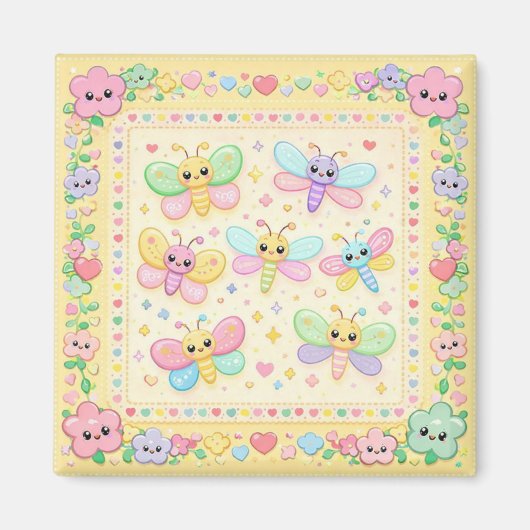 Cozy Critters Magneet (Voorkant)