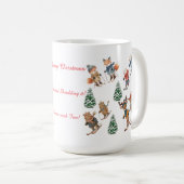 Cozy Critters Skiing Mug Koffiemok (Voorkant rechts)