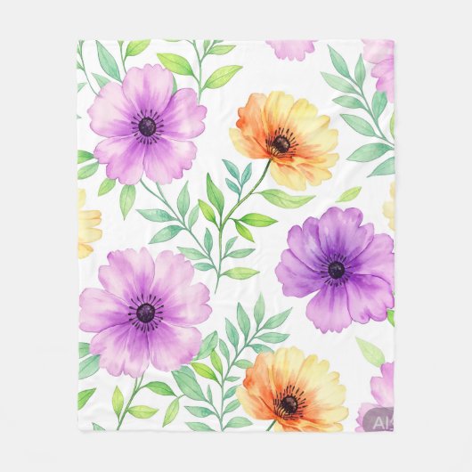 Cozy Custom Art Blanket – Soft Decorative Throw Fleece Deken (Voorkant)