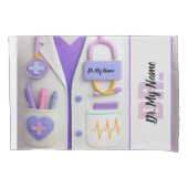 Cozy Doctor Blanket – Heart & Healing Design Kussensloop (Voorkant)