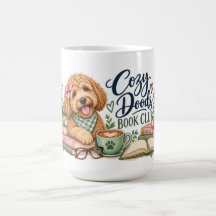 Cozy Doods Boekenclub Goldendoodle Koffiemok