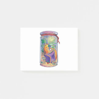 Cozy dragon lezen boeken post-it® notes