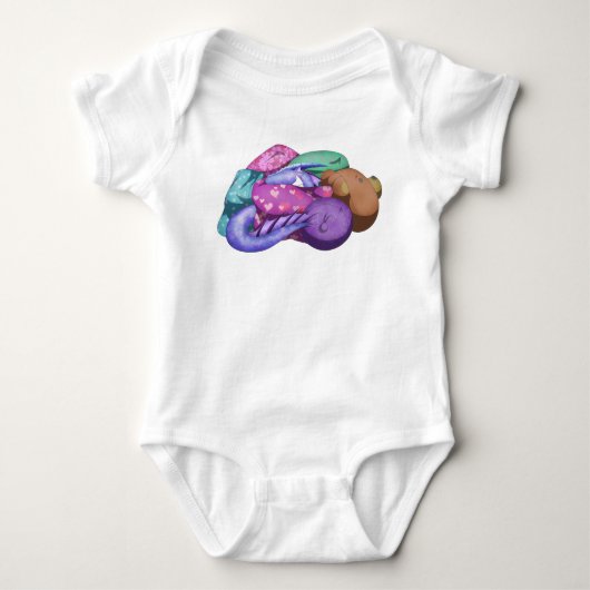 Cozy Dragon Romper (Voorkant)