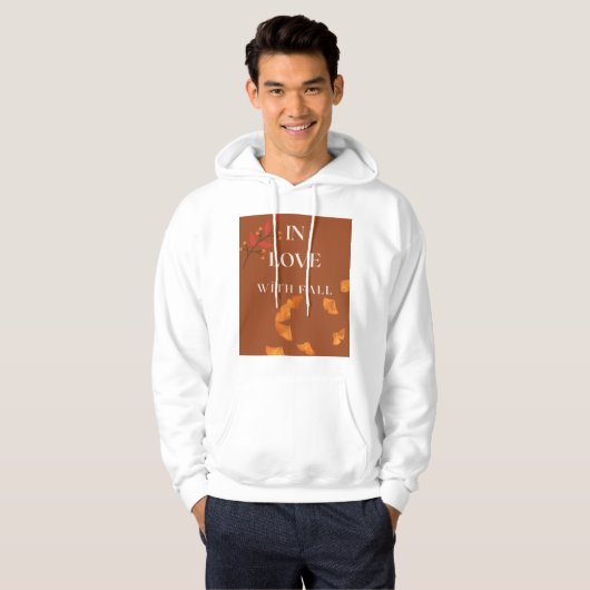 Cozy Fall Hoodie | In Love With Fall Design  (Voorkant volledig)