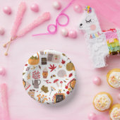 Cozy Fall Icons & Harvest Whimsy Papieren Kommen (Feest)