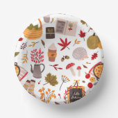 Cozy Fall Icons & Harvest Whimsy Papieren Kommen (Voorkant)