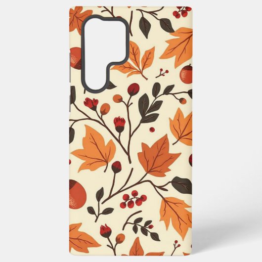 Cozy Fall Phone Case Samsung Galaxy Hoesje (Achterkant)
