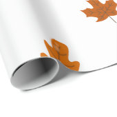 Cozy Fall Thanksgiving Dinner Party Cadeaupapier (Rol Hoek)