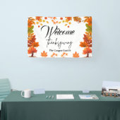 Cozy Fall Thanksgiving Dinner Party Spandoek (Beurs)