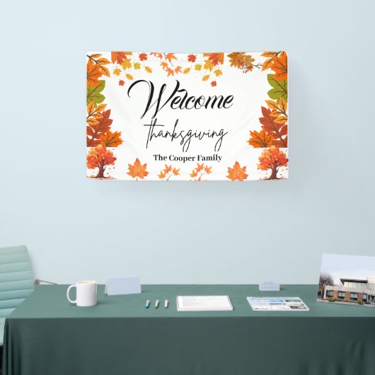 Cozy Fall Thanksgiving Dinner Party Spandoek (Beurs)