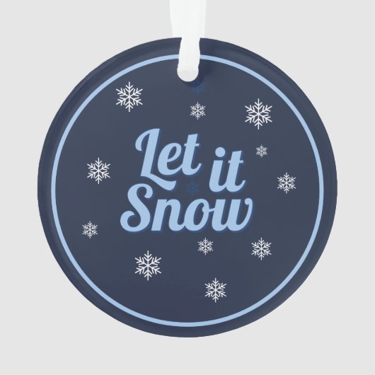 Cozy Festive Snowman Ornament (achterkant)