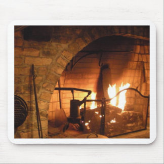 Cozy Fireplace Muismat