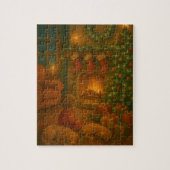 Cozy Fireplace & Stockings Legpuzzel (Verticaal)