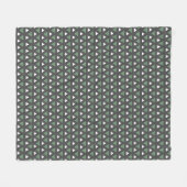 Cozy Fleece Blanket  Modern Geometric Pattern (Voorkant (Horizontaal))