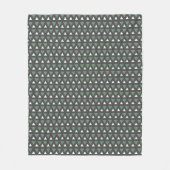 Cozy Fleece Blanket  Modern Geometric Pattern Deken (Voorkant)