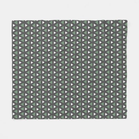 Cozy Fleece Blanket  Modern Geometric Pattern Deken (Voorkant (Horizontaal))