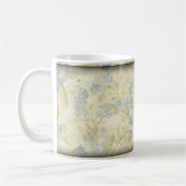 Cozy florale textiel Vergeet het niet Koffiemok (Links)