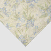 Cozy  florale textiel Vergeet het niet Tissuepapier (Detail)