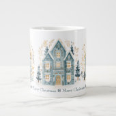 Cozy Folk Art Kersthuizen Speciale Mok (Voorkant)