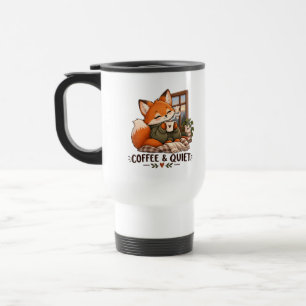 Cozy Fox Coffee & Stille Reis Mok&Tumbler Design Reisbeker