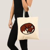 Cozy Fox Tote Bag (Voorkant (product))