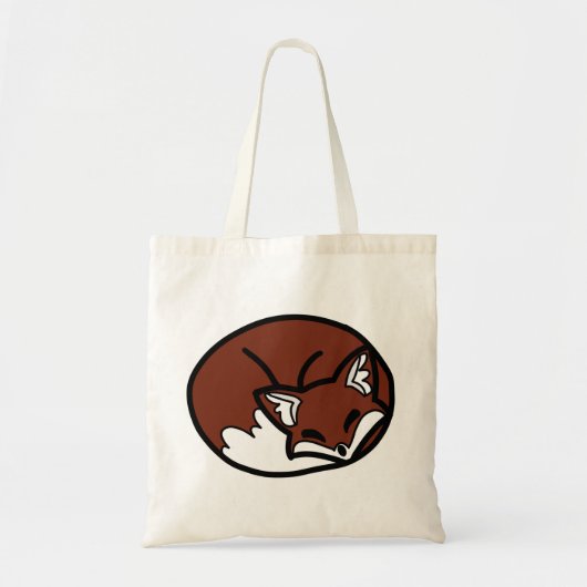 Cozy Fox Tote Bag (Voorkant)