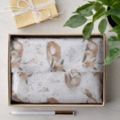 Cozy Foxes Kerstmis Tissuepapier (Geschenk)