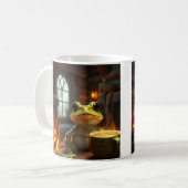Cozy Frog Coffee Mok (Voorkant links)
