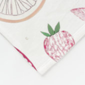 Cozy Fruit Garden Fleece BlanketFleece Blanket (Hoek)