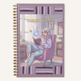 Cozy Galaxy Reader & Pastel Aesthetic Journal Notitieboek