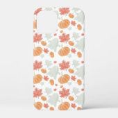 Cozy Ghosts & Pumpkins Autumn Pattern Case-Mate iPhone Case (Achterkant)