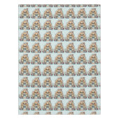 Cozy Gingerbread House Holiday Illustration Tafelkleed (Voorkant)