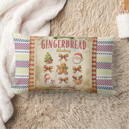 Cozy gingerbread illustrations Cute scottish  Kussen