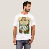 cozy happy new year 2026 family tshirt (Voorkant volledig)