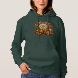 Cozy Harvest Pumpkin / Cosecha Acogedora Hoodie