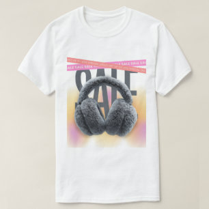 Cozy Headphones Sale Grafisch – Modern Muziekmanne T-shirt