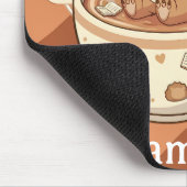 Cozy Hedgehog Coffee Desk Mouse Pad Muismat (Hoek)