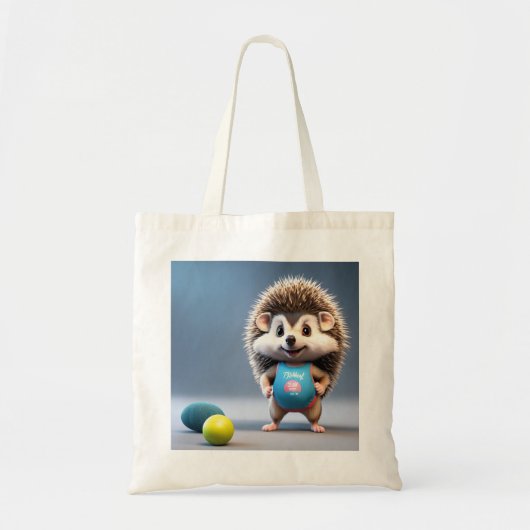 Cozy Hedgehog Deligh Tote Bag (Voorkant)