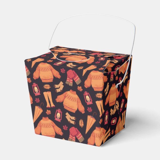 Cozy Herfst Bedankdoosjes (Voorkant Zijde)