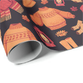 Cozy Herfst Cadeaupapier (Rol Hoek)