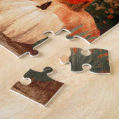 Cozy Herfst Forest Uil Legpuzzel (Zijkant)